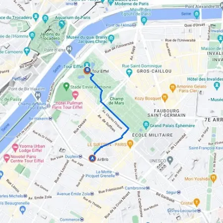 312 Tour Eiffel -cosy Center *